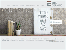 Tablet Screenshot of edilceramic.ch